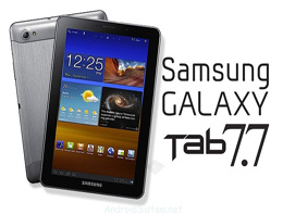 Yeni Galaxy Tab 7.7 Türkiye'de!